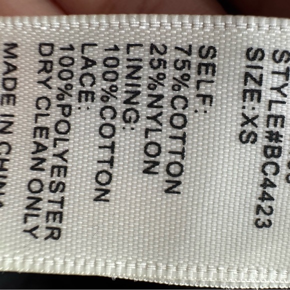 J.O.A Eyelet Lace Cross Strap Midi Dress Party Cocktail Reception Dress Size XS - Picture 12 of 15